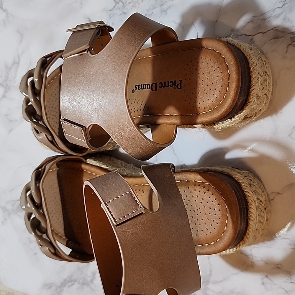 Pierre Dumas nude ankle strap sandals - Picture 8 of 8
